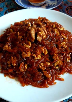 عکسی از دستور حلوای هویج ارومیه