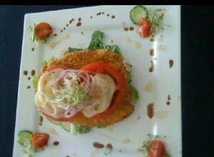 Una foto de Milanesas de pollo empanizadas