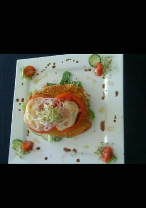 Una foto de Milanesas de pollo empanizadas