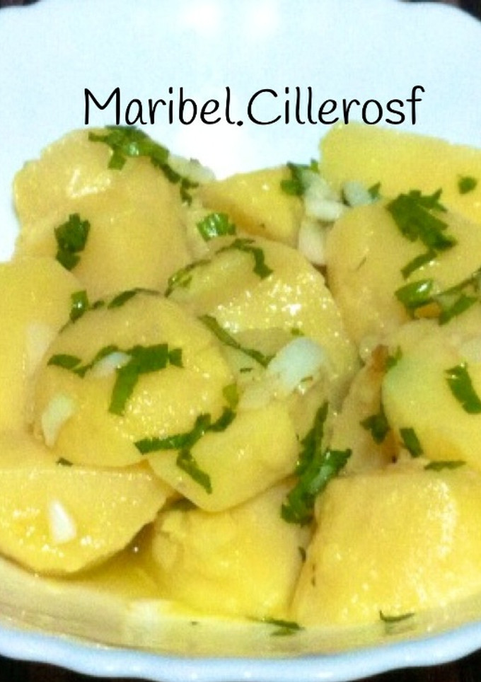 Una foto de Patatas aliñas