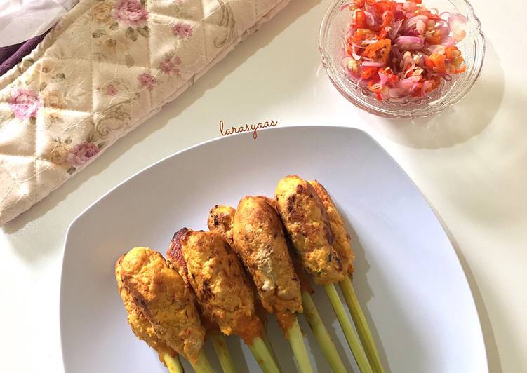 Sate Lilit Bali + Sambal Matah