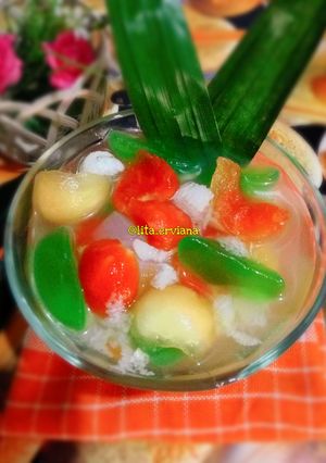 Foto resep Es buah potong suegeerrr #BikinRamadanBerkesan