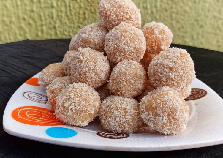 Recipe: Perfect Coconut laddoo This is Secret Recipe  From My Kitchen !!