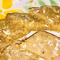A picture of Chana dal burfi.
