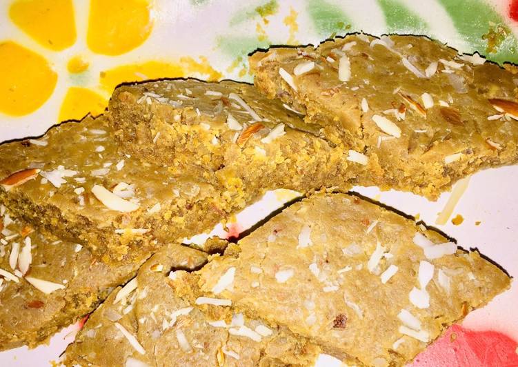 Recipe of Award-winning Chana dal burfi