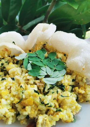 Foto resep Nasi goreng daun kelor