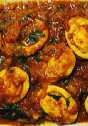 முட்டை தொக்கு(Muttai thokku recipe in tamil) செய்முறை முக்கிய புகைப்படம்
