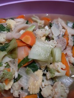 Foto resep Capcay Sayur Bakso