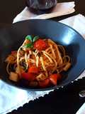 Linguine al sugo di polipo