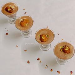 A picture of Gulab Jamun Mousse.