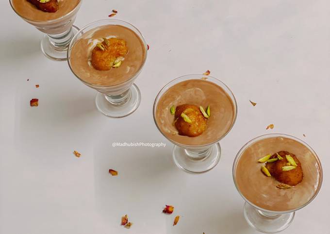 Gulab Jamun Mousse