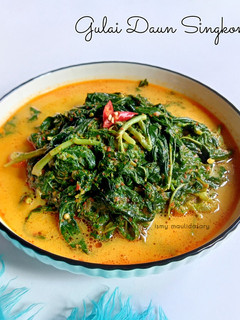 Foto resep Gulai Daun Singkong (Kuah Kental)