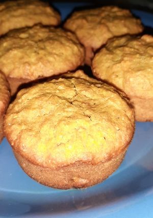 Una foto de Muffins de zanahoria veganos