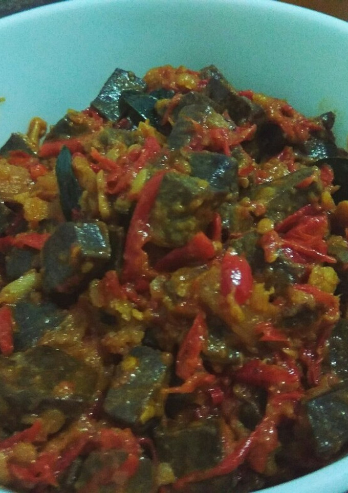 Foto resep Sambel goreng hati sapi