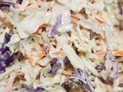 A picture of coleslaw dressing