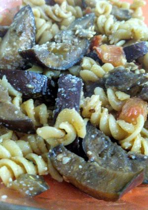 Una foto de Escabeche de berenjenas agridulce para las pastas