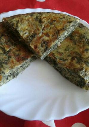 Una foto de Tortilla de acelgas