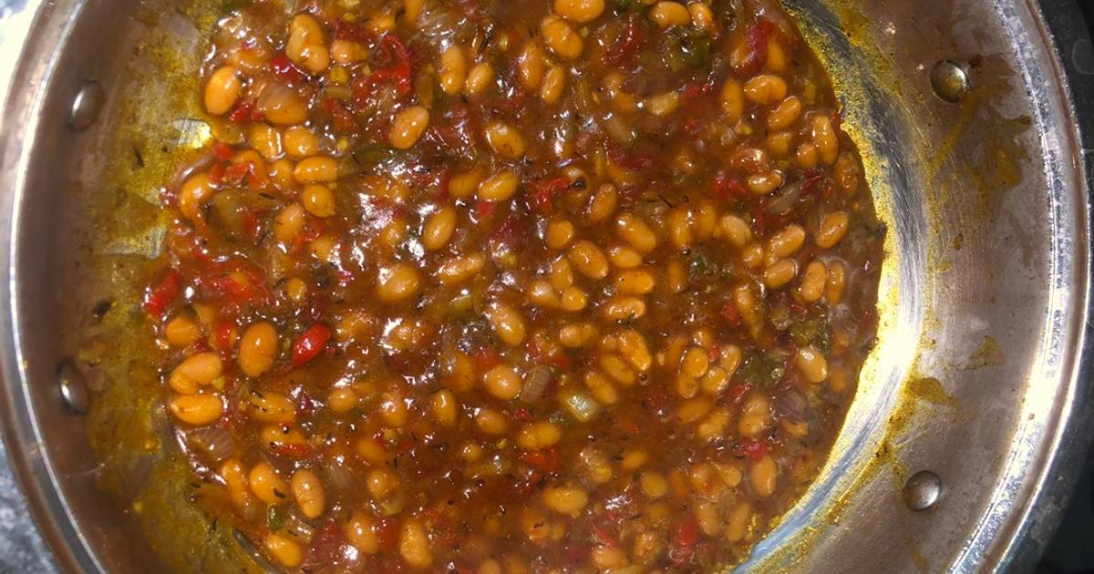 Baked beans sauce Recipe by Hallychops Gombe Cookpad
