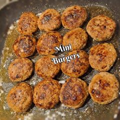 A picture of 🍔Lamb Chilli Burgers🍔.