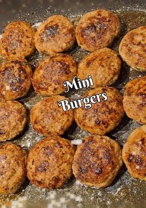 A picture of 🍔Lamb Chilli Burgers🍔.