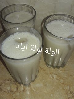 صورة لوصفة عصير الموز بالحليب