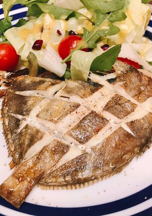 Hình của món Cá Dây Nhật Bản (Cá John Dory / Saint Pierre) Nướng Tươi.