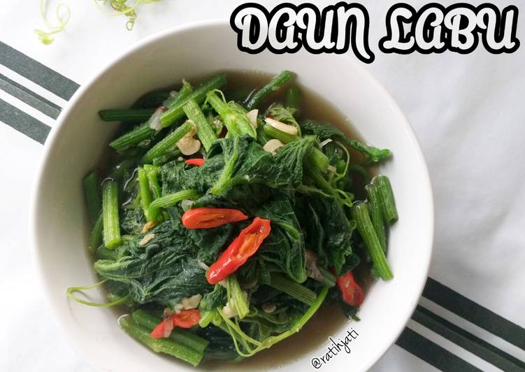 Resep Cah Pucuk Daun Labu yang Enak