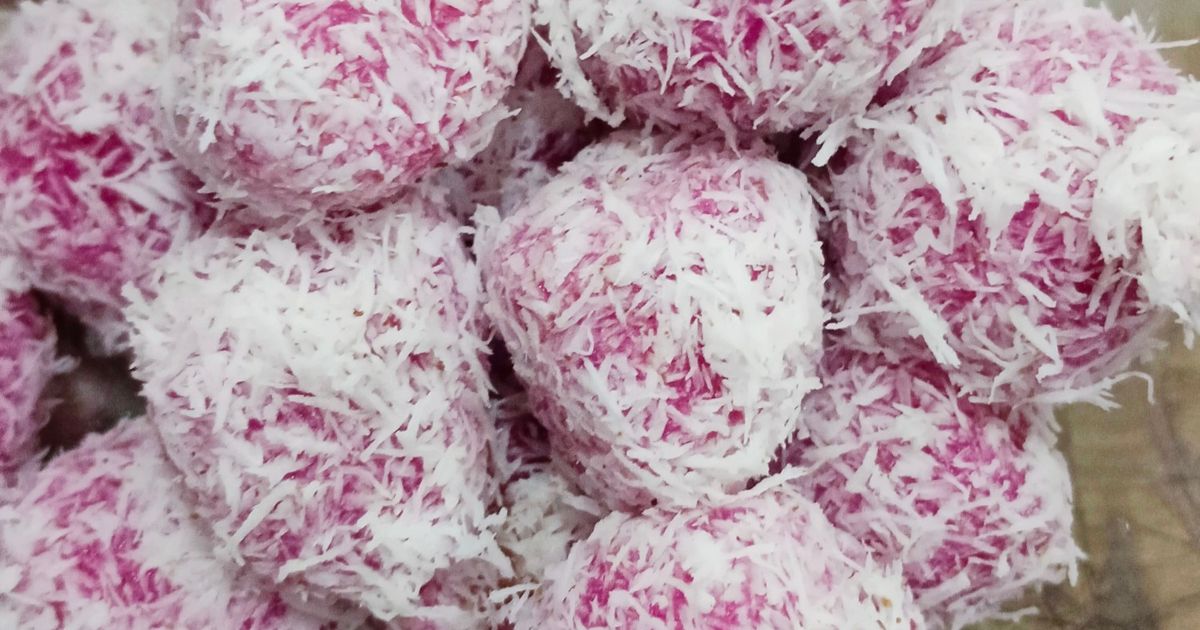 Klepon Buah Naga