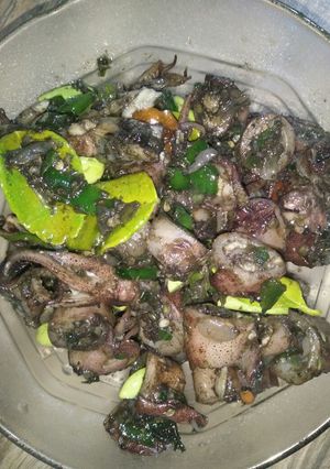 Foto resep Cumi Asin Pete Cabe Ijo