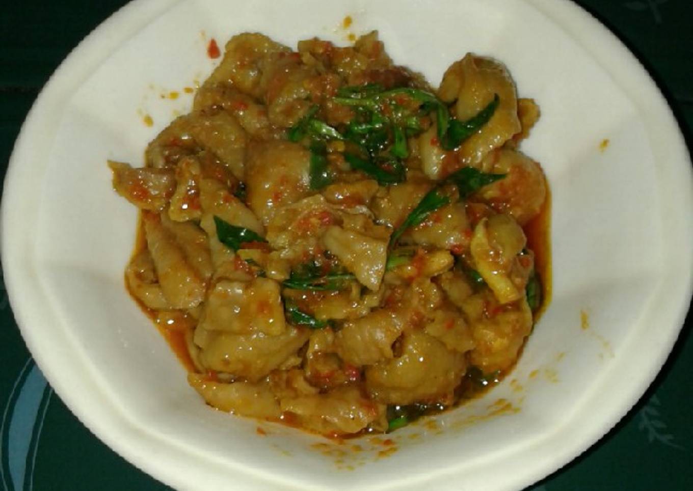 Kulit Ayam Bumbu Rica
