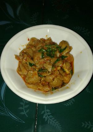 Foto resep Kulit Ayam Bumbu Rica