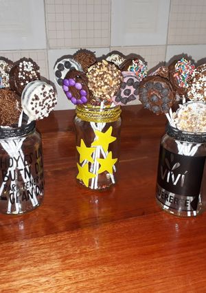 Una foto de Oreo pops