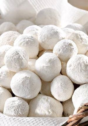 A picture of Kurt (dried cheese balls) (Kazakhstan).