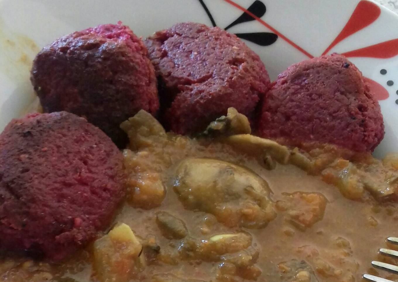 Albóndigas veganas