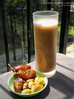 Foto resep Jus kurma almond #pekaninspirasi (minuman)