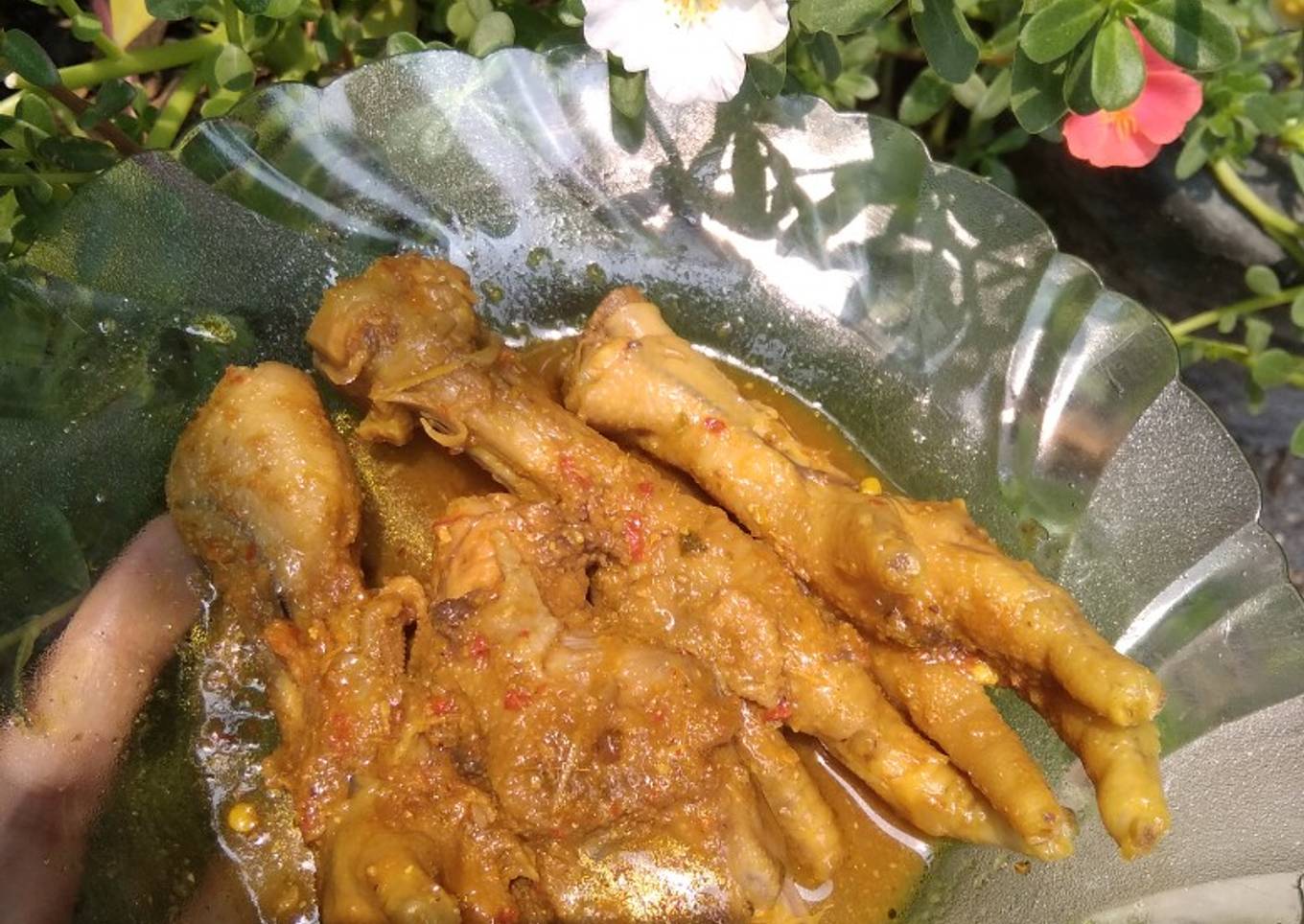 Rica rica ceker pala ayam