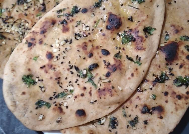 Recipe of Favorite Tawa garlic naan