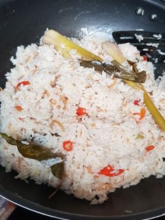Foto resep Nasi Liwet Teri Simple