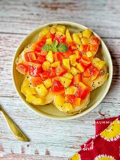 Foto resep Bingka Topping Buah