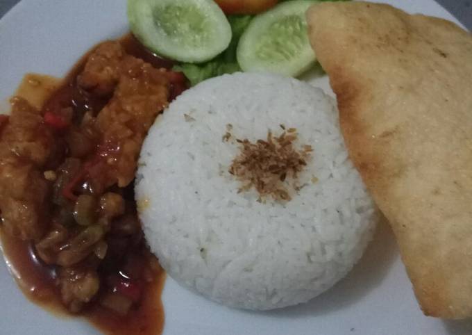 Nasi Ayam Rica-Rica