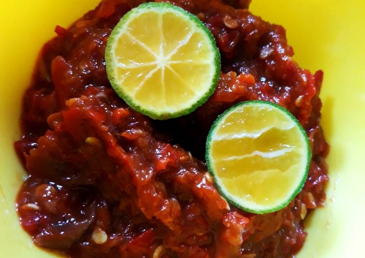 Resep Sambel Kesturi 🍊 Anti Gagal