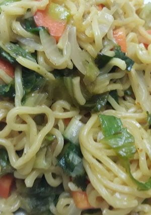 A picture of Indomine veggies.