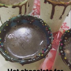 Hot chocolate A picture of Hot chocolate.