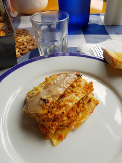 Una foto de Lasaña de verduras con soja texturizada en Monsieur Cuisine