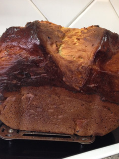 Una foto de Panettone en panificadora