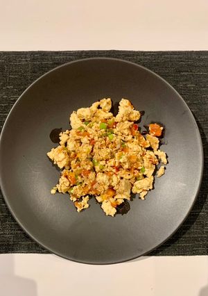 A picture of Scrambled Tofu.