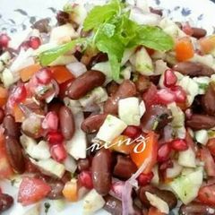 A picture of Rajma Bhel.