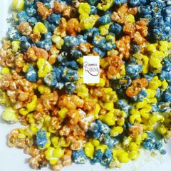 A picture of Multicolored popcorn.