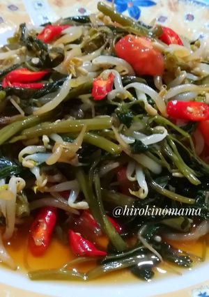 Foto resep Ca Kangkung Taoge
