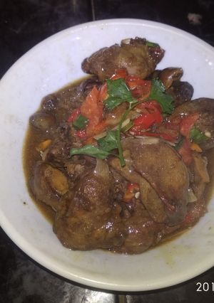 Foto resep Ati ampela saos tiram